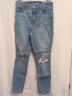 Women's Old Navy 360° Stretch Extra High-rise Rockstar Super Skinny Jeans